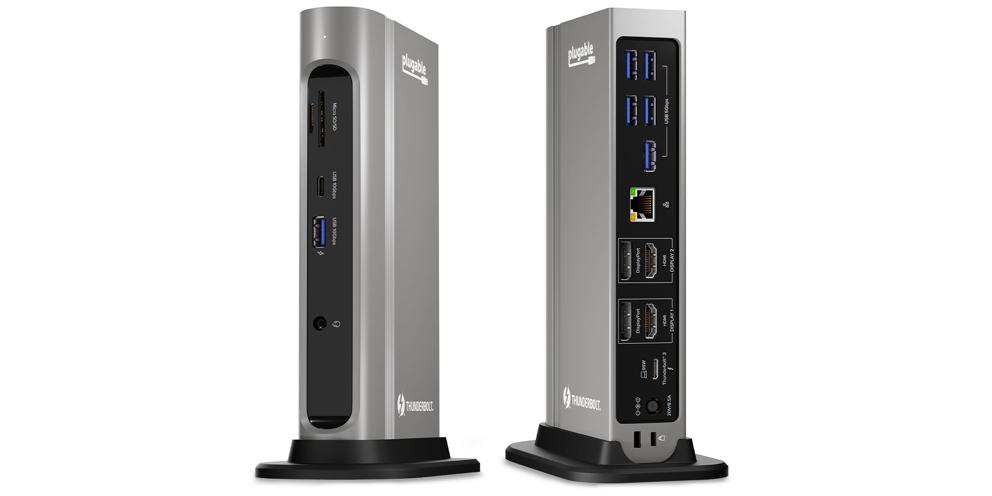 plugable tbt3 udz thunderbolt 3 and usb c dock