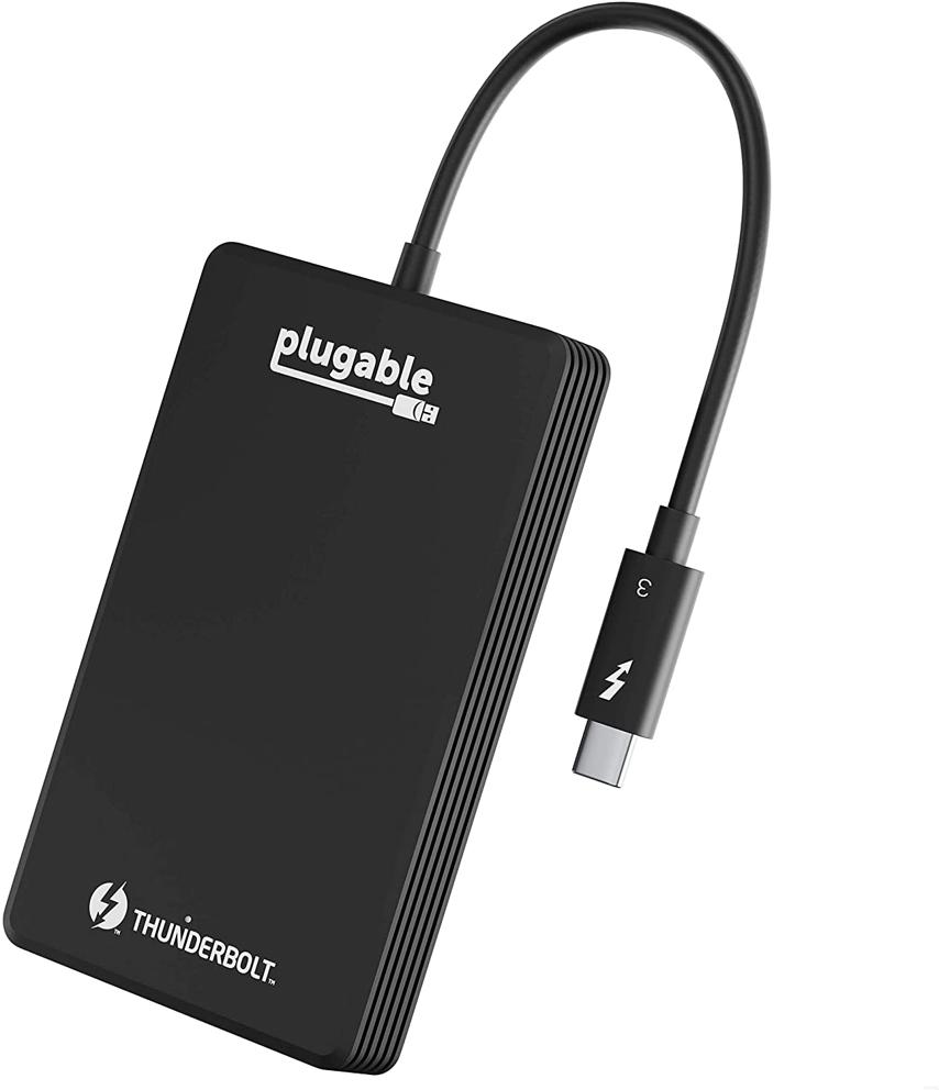 Plugable's Thunderbolt 3 512 GB NVMe Solid State Drive
