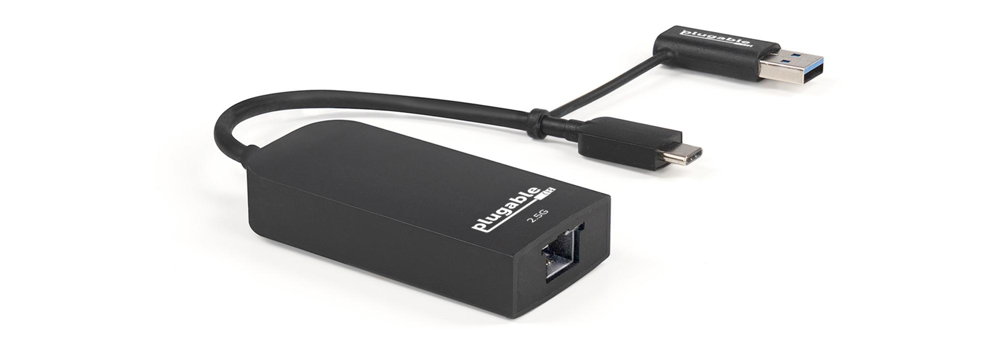 USB 2.0 to 10/100/1000 Gigabit Ethernet Plugable Network Adapter
