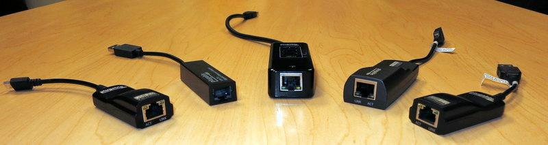 Plugable's range of USB Ethernet adapters