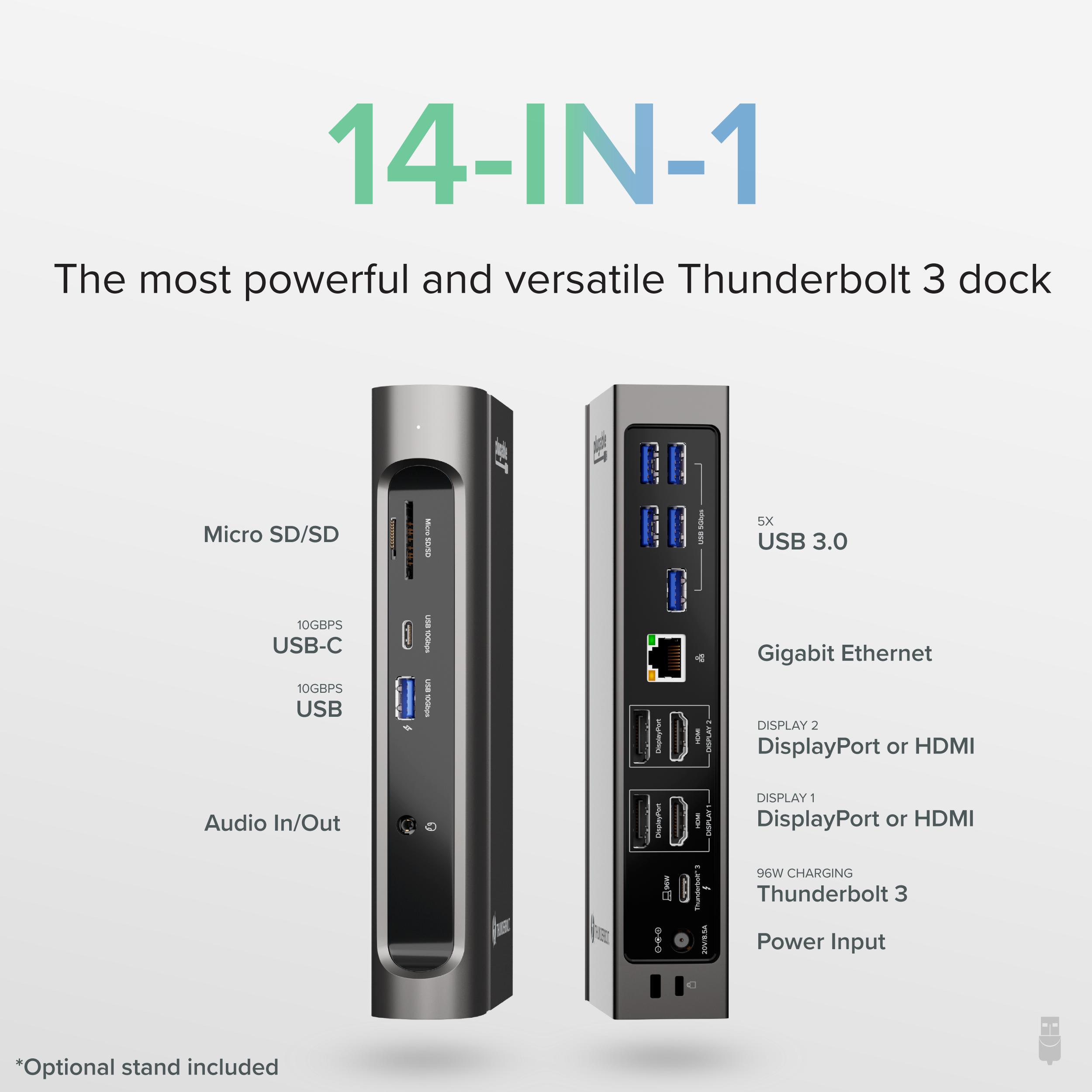 14-in-1 Thunderbolt and USB-C Docking Station