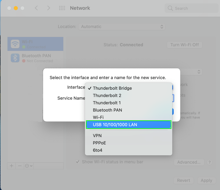 How to Manually Add a Plugable USB Ethernet adapter to macOS - Plugable ...