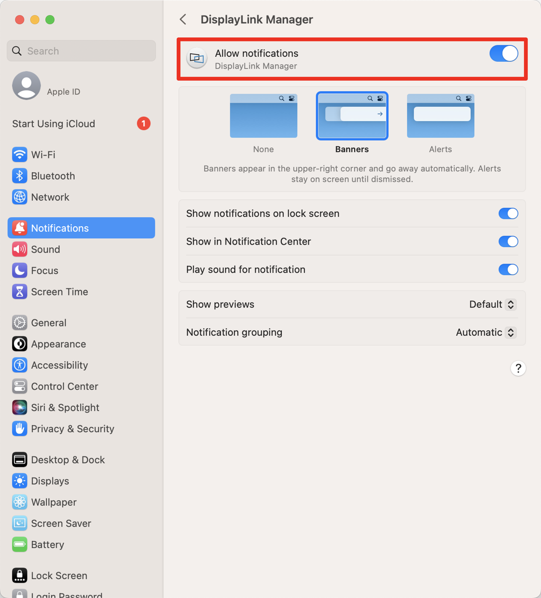 [macOS] macOS 12 Monterey および 13 Ventura システムで DisplayLink 技術によるグラフィック ...