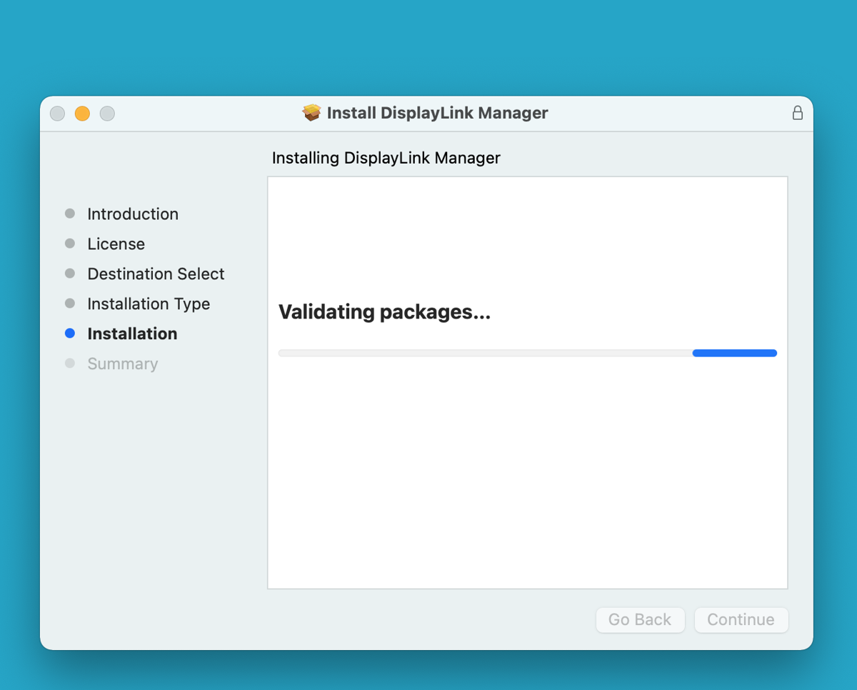 DisplayLink Manager App Installation Instructions for macOS 11 or macOS