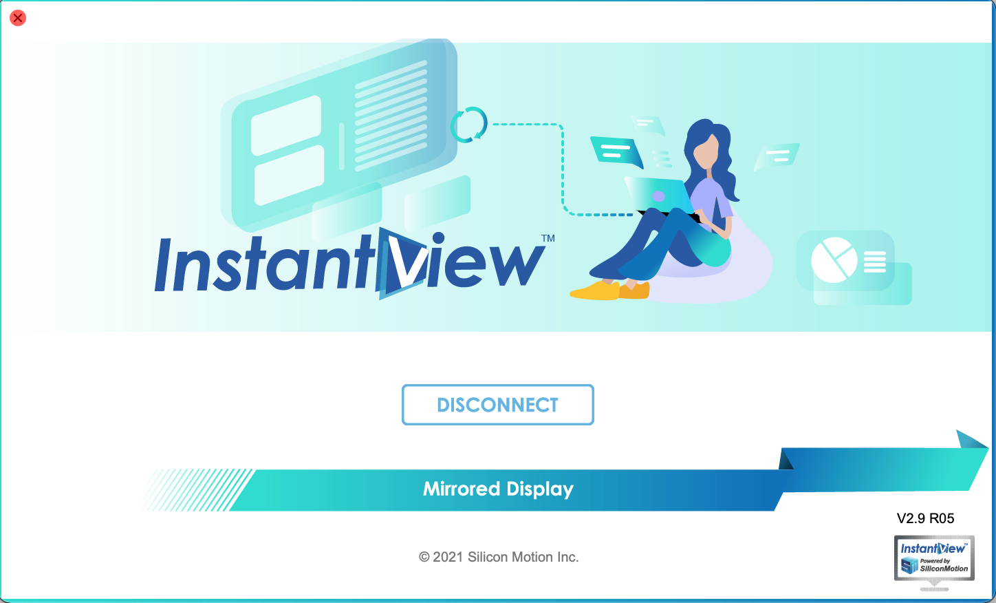 InstantView Application Screen