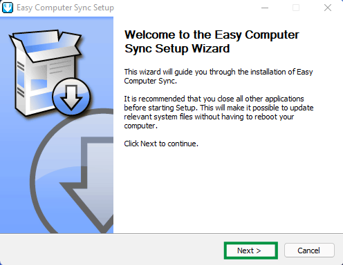 Install Easy Computer Sync