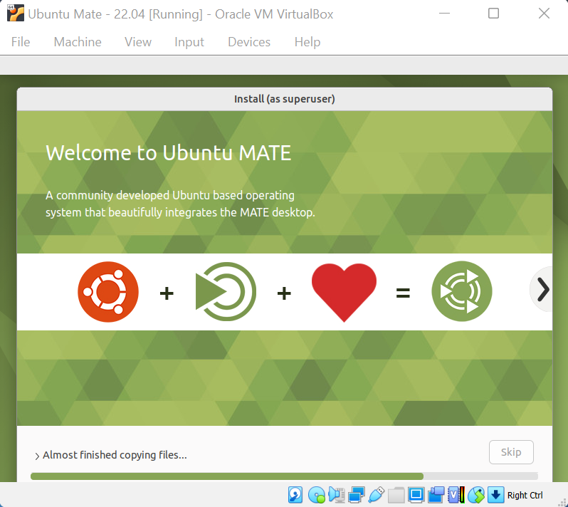 Ubuntu Mate Install