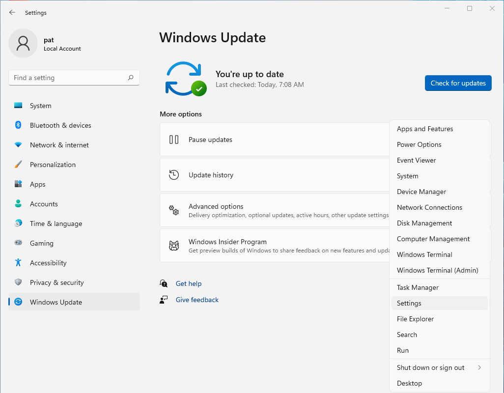 windows 11 windows update