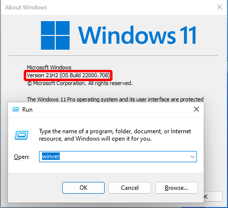 windows 11 About Windows