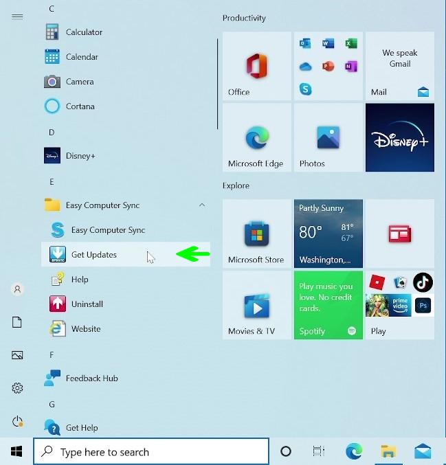 Windows 10 Get Updates 1