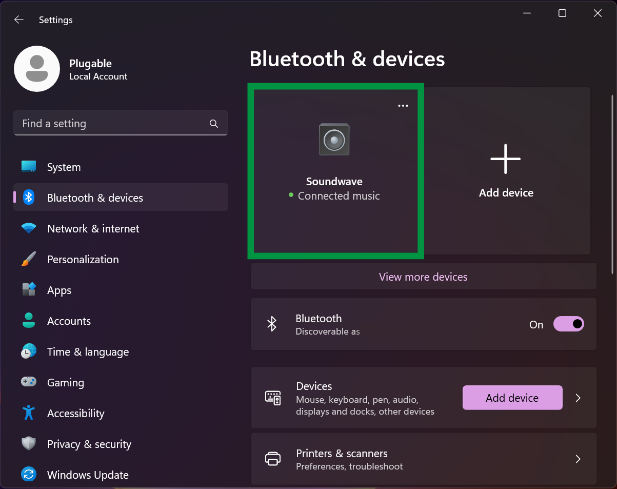 Raspberry Pi Bluetooth Setup