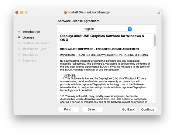 DisplayLink Manager App Installation Instructions for macOS 13 Ventura ...