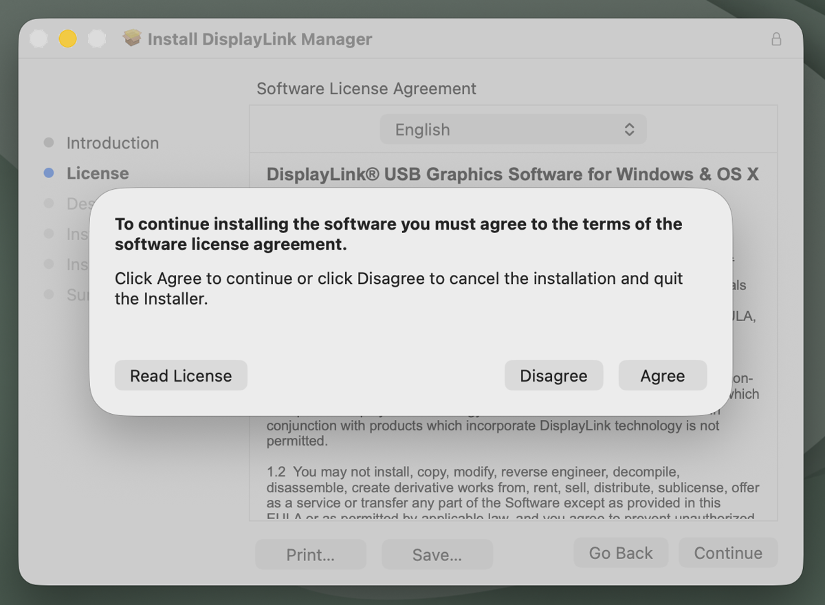 DisplayLink Manager App Installation Instructions for macOS 26 Tahoe ...