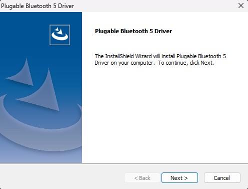 Plugable USB-BT5 Bluetooth 5 Adapter installer