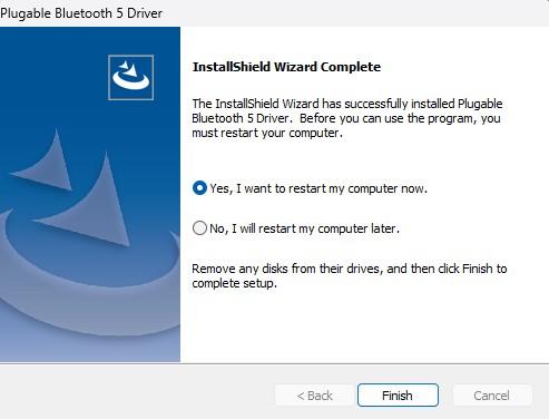 Plugable USB-BT5 Bluetooth 5 Adapter installer