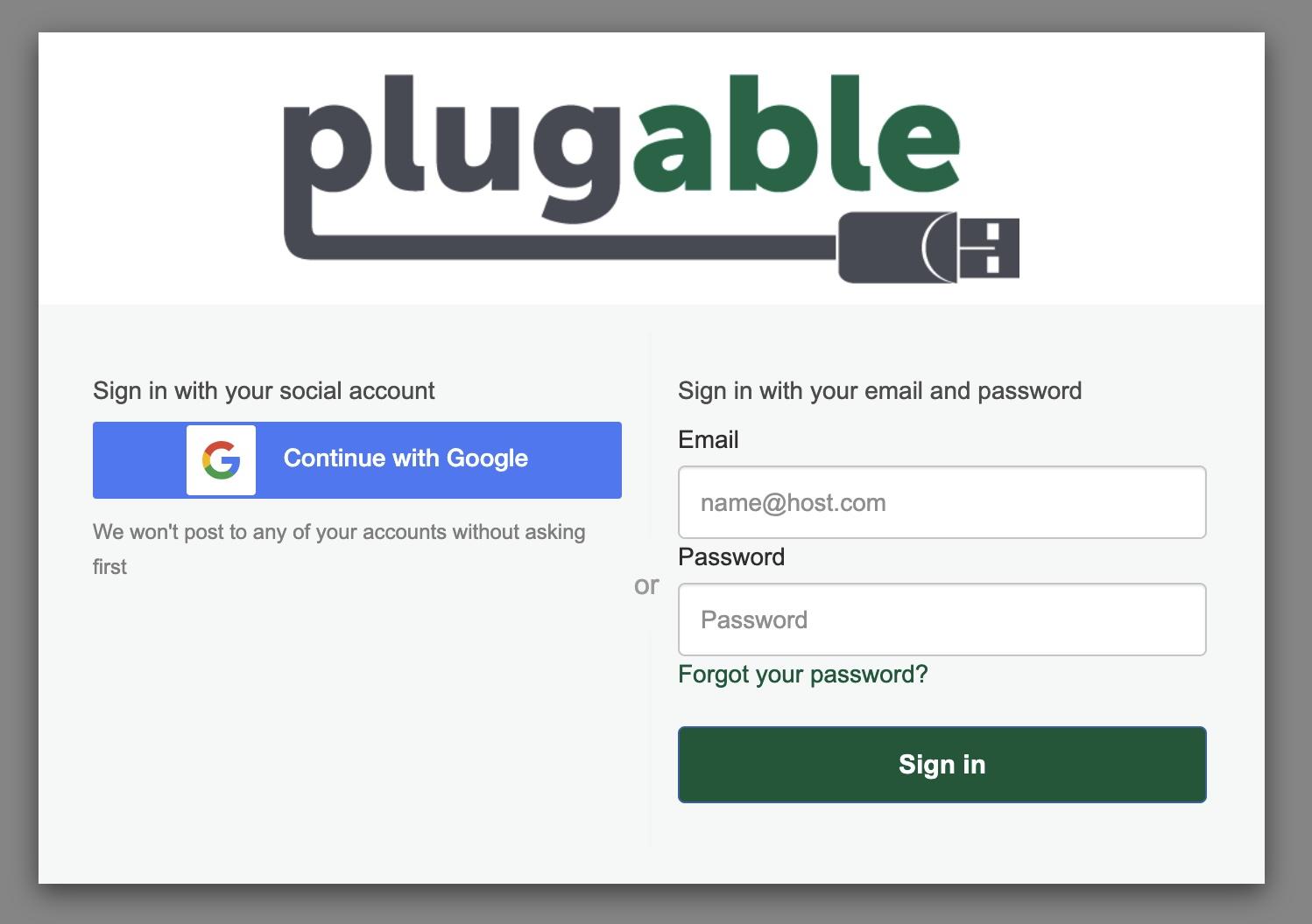 docktag v2 login screen