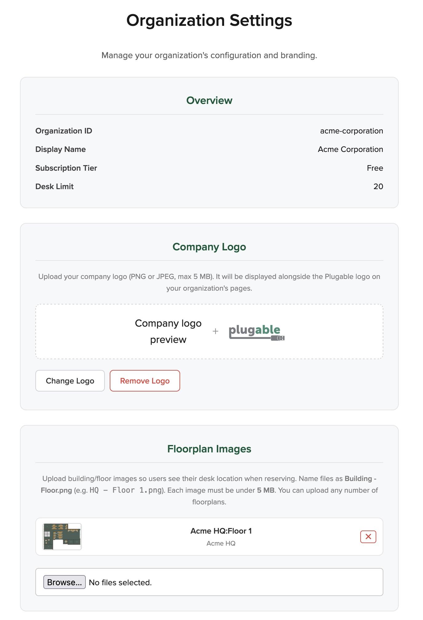 docktag v2 organization settings part1