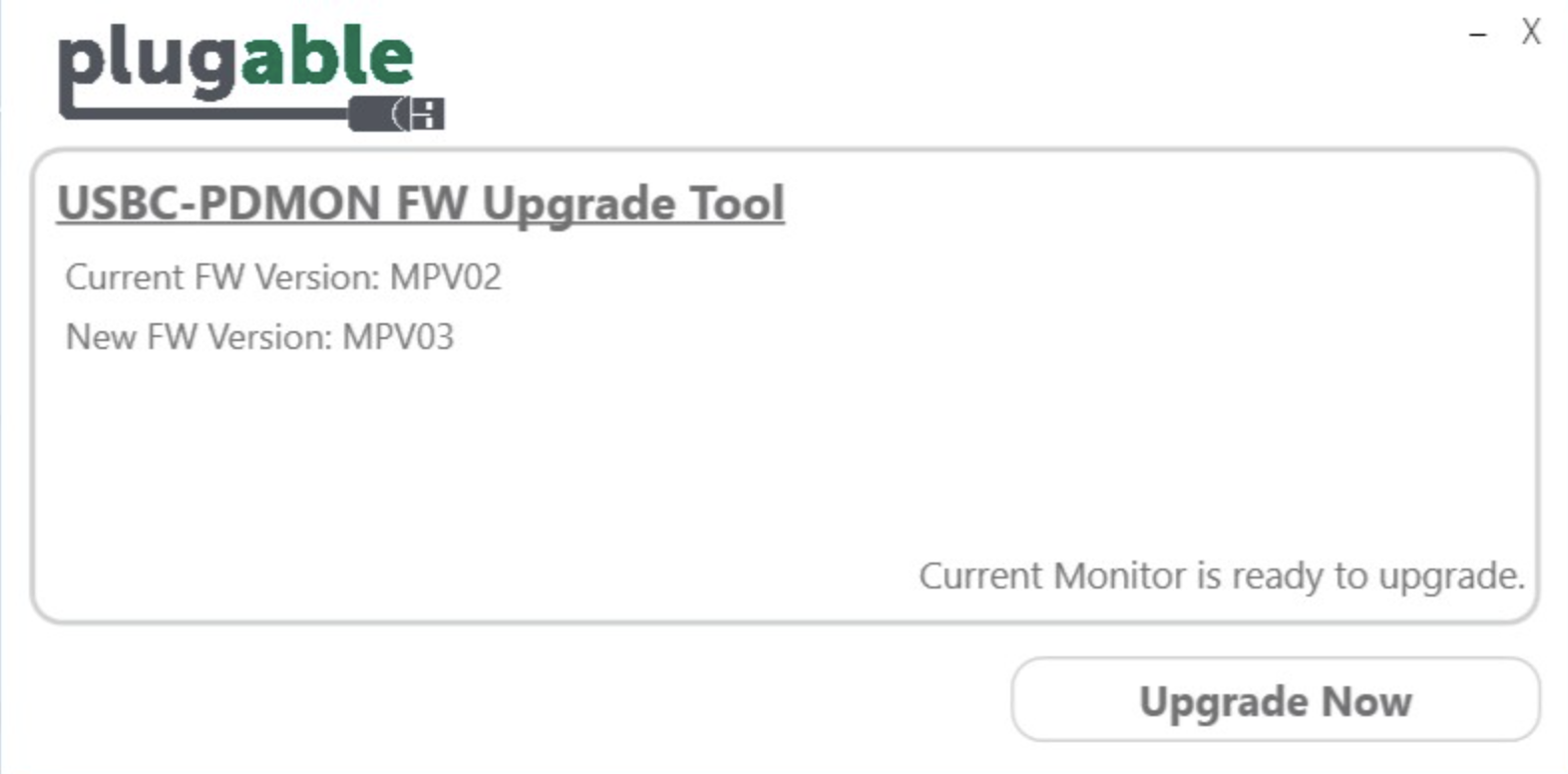 USBC-PDMON DDC-CI Firmware Update Ready