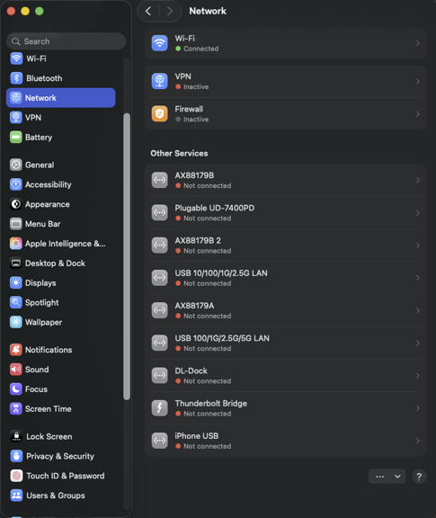 macos network service priority