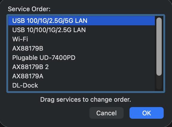 macos network service priority