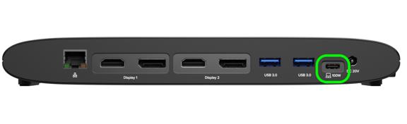 ud-6950pdh docking station connecting usbc cable