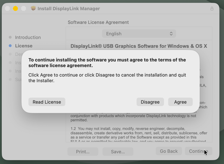 DisplayLink Manager App Installation Instructions for macOS 26 Tahoe ...