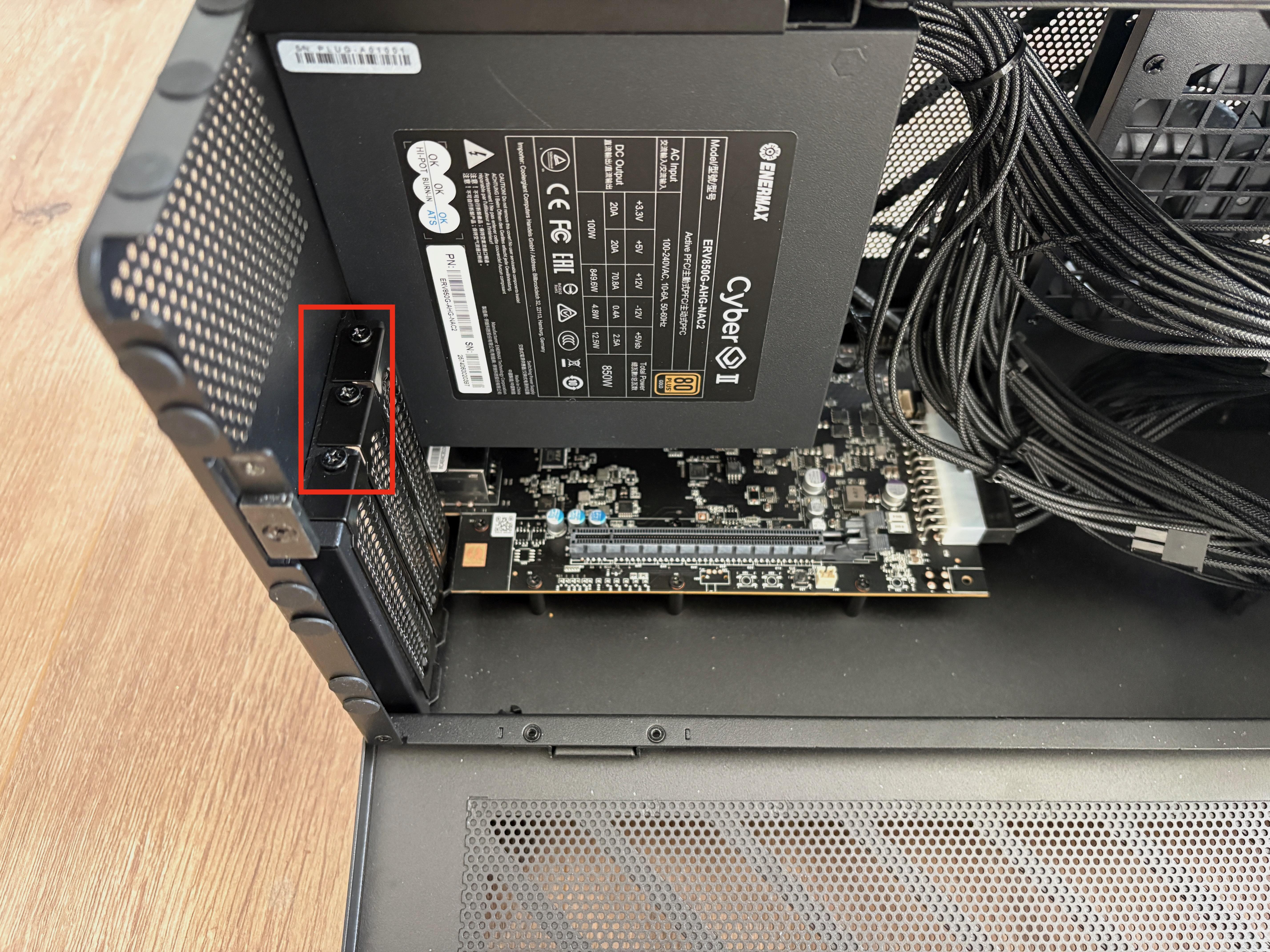 tbt5-ai pcie brackets annotated