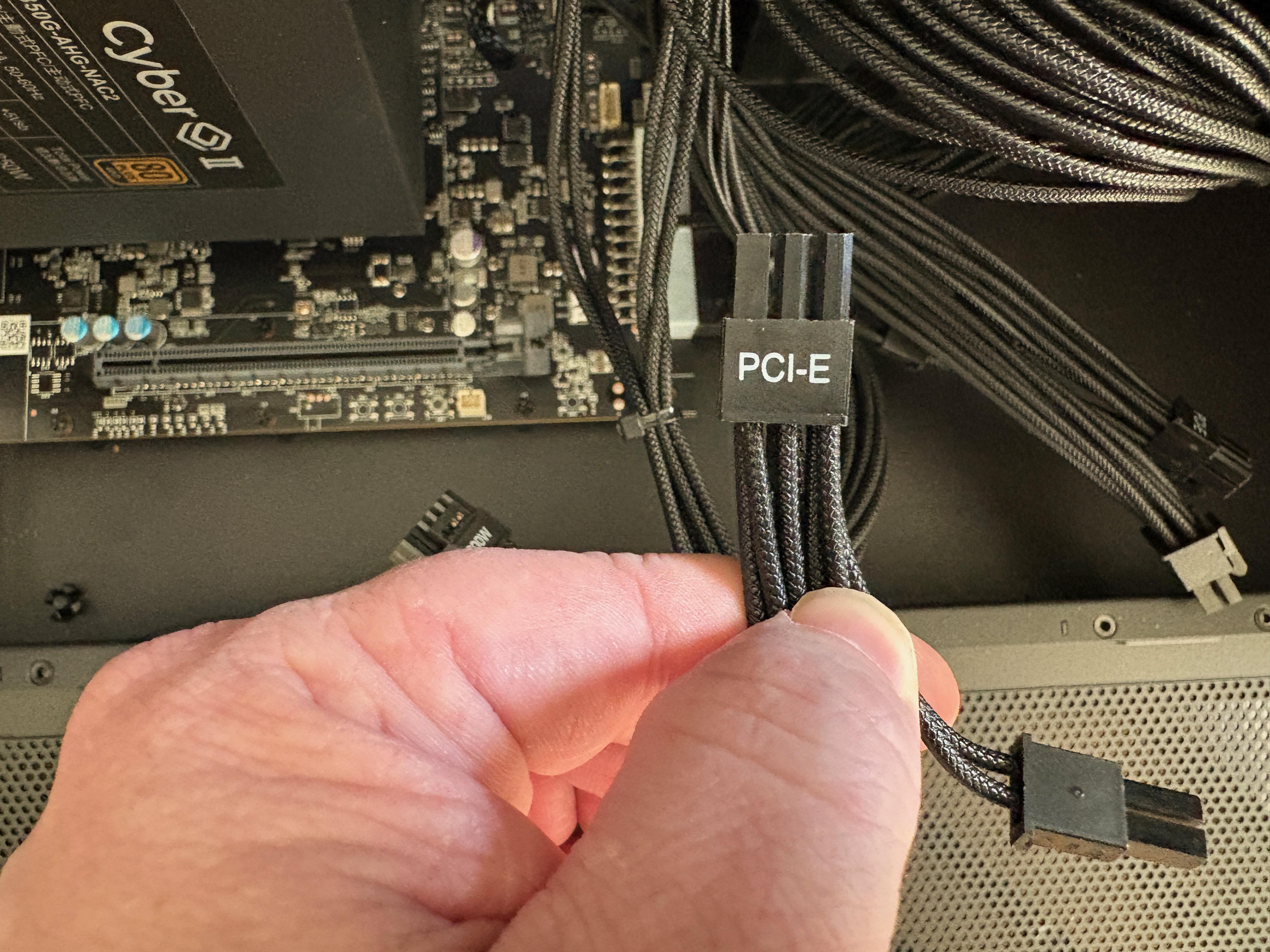 tbt5-ai pcie power connector label