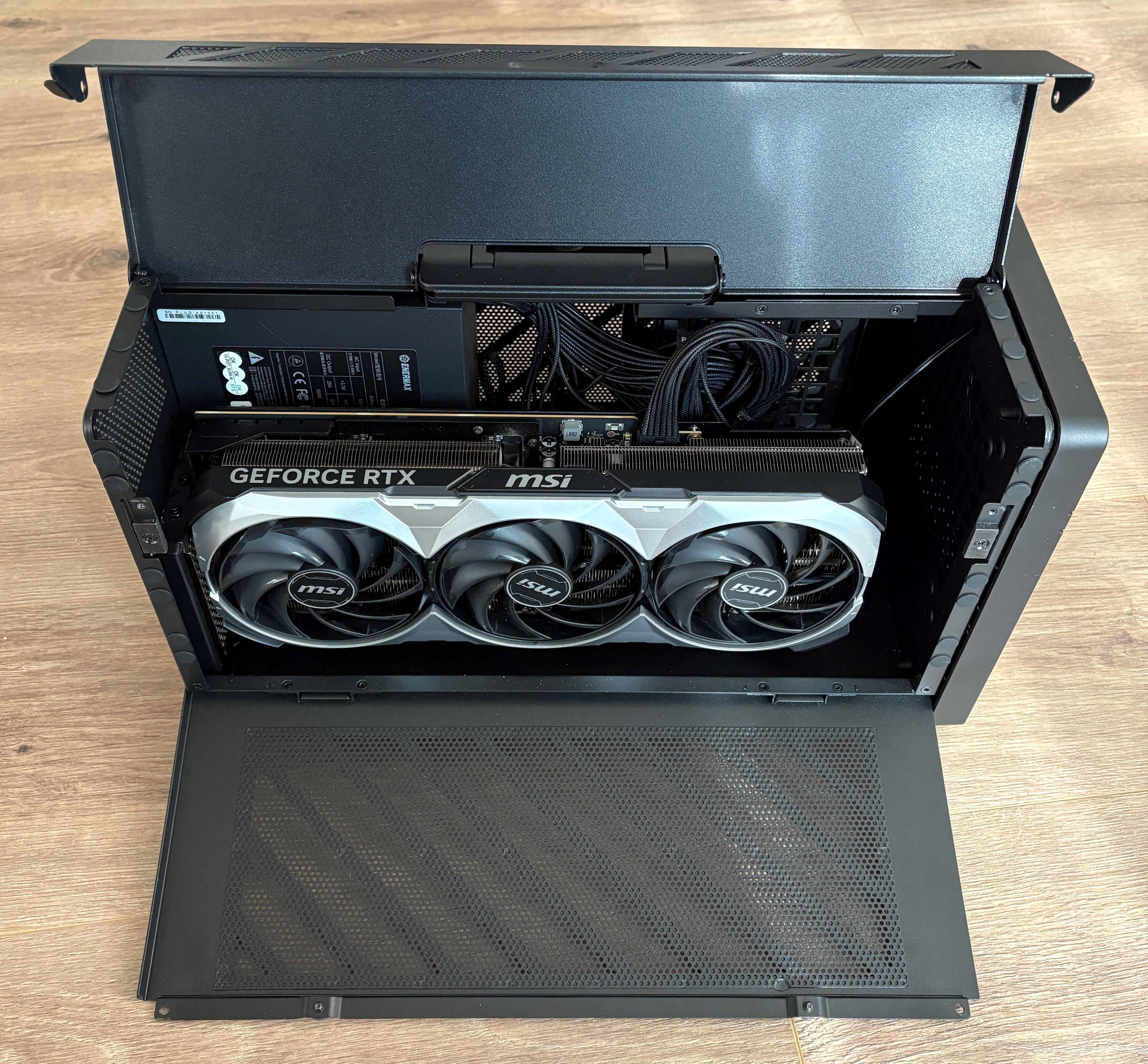 tbt5 ai gpu installed