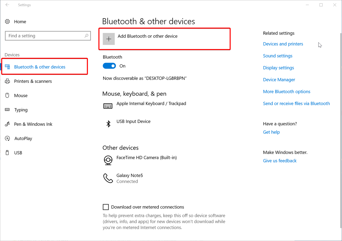 Download bluetooth for windows 10