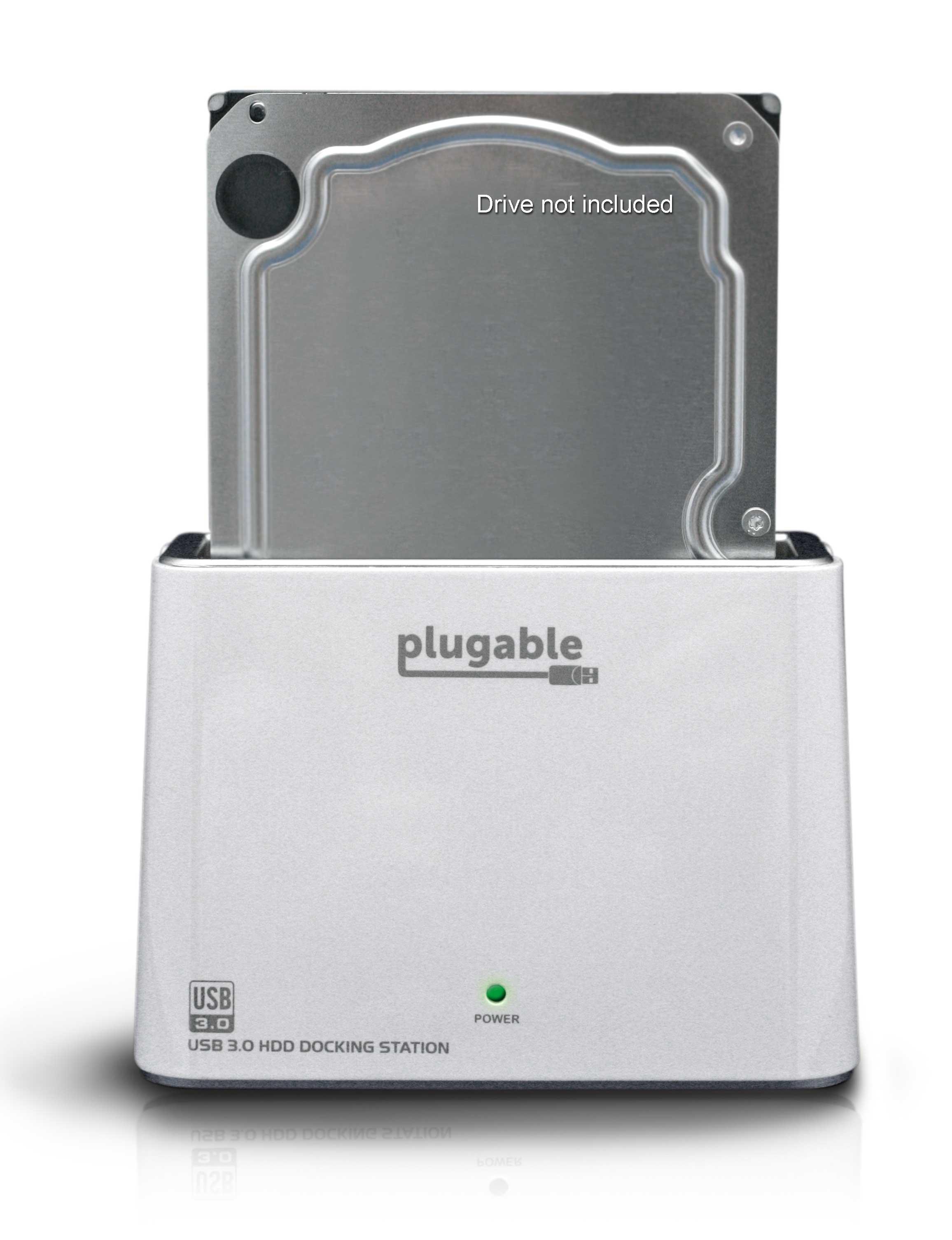 Plugable U3 SATA vertical dock with hard drive installed