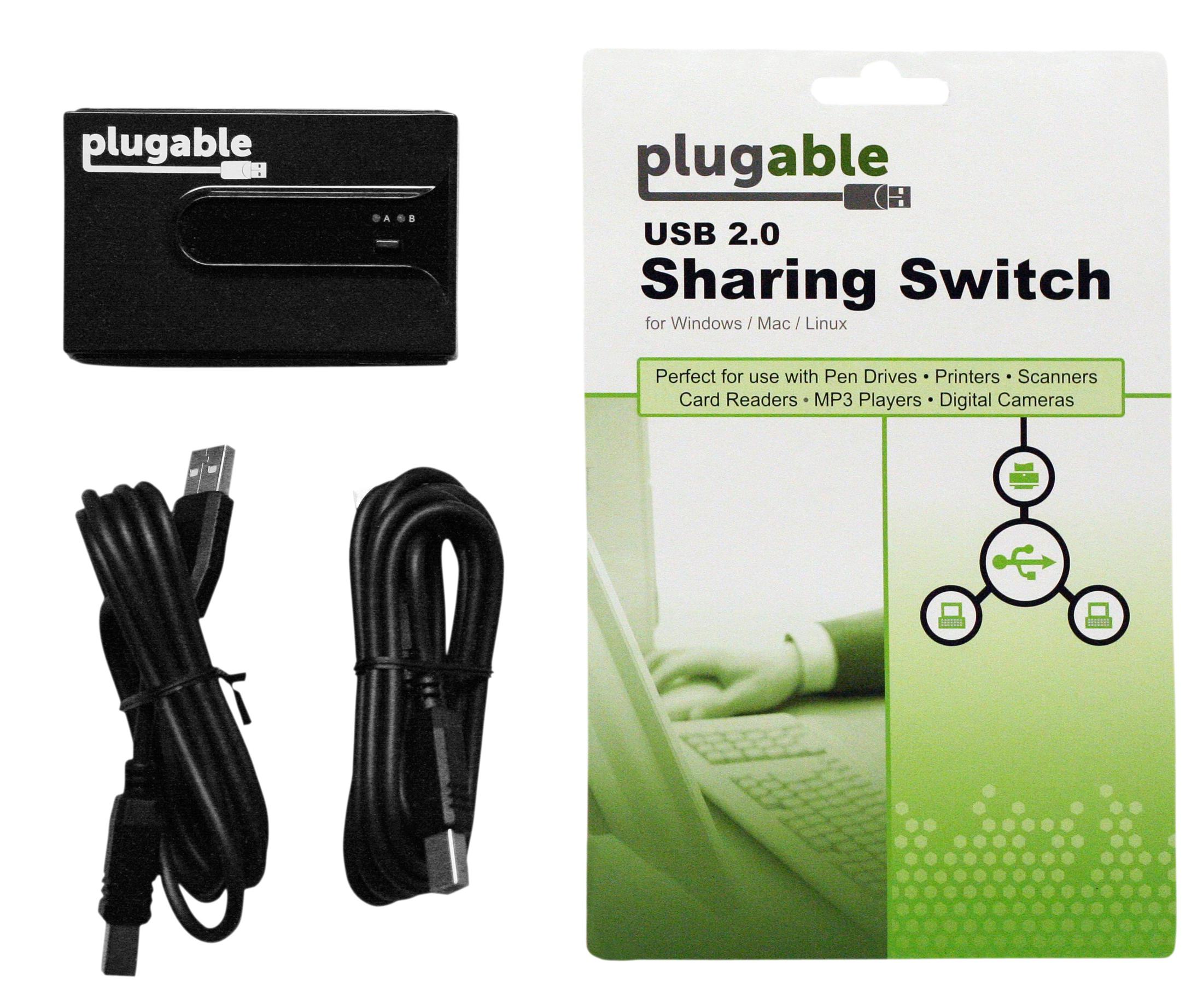 Plugable’s New USB 2.0 Switch For Sharing A Device Or Hub Between Two ...