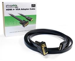 Thumbnail of Plugable HDMI to VGA cable and box
