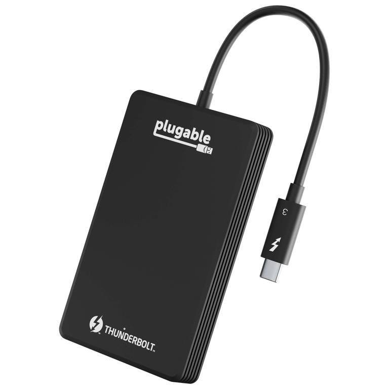 Plugable's Thunderbolt 3 NVMe 512GB Drive