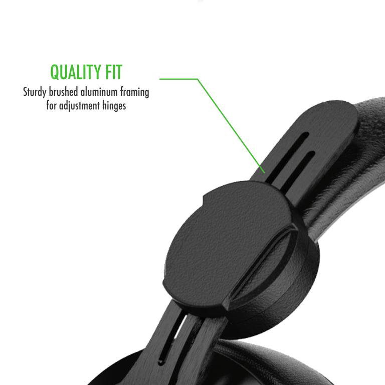 Detail schematic for the Plugable Performance Onyx Gaming Headset