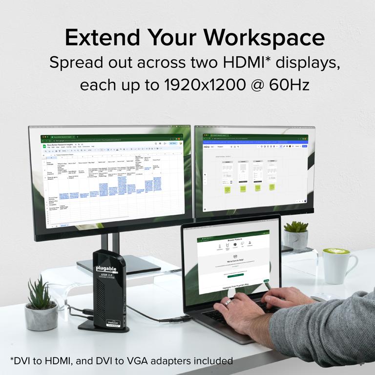 UD-3900 extend your workspace