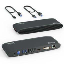 Plugable UD-3900H USB 3.0 Dual Display Docking Station - Horizontal