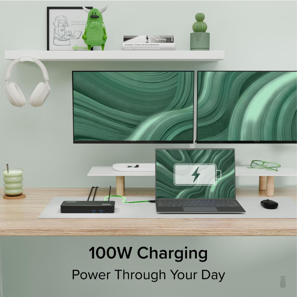 Plugable UD-3900PDZ USB-C Charging