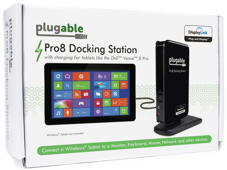 box front of the Pro8 Docking Station