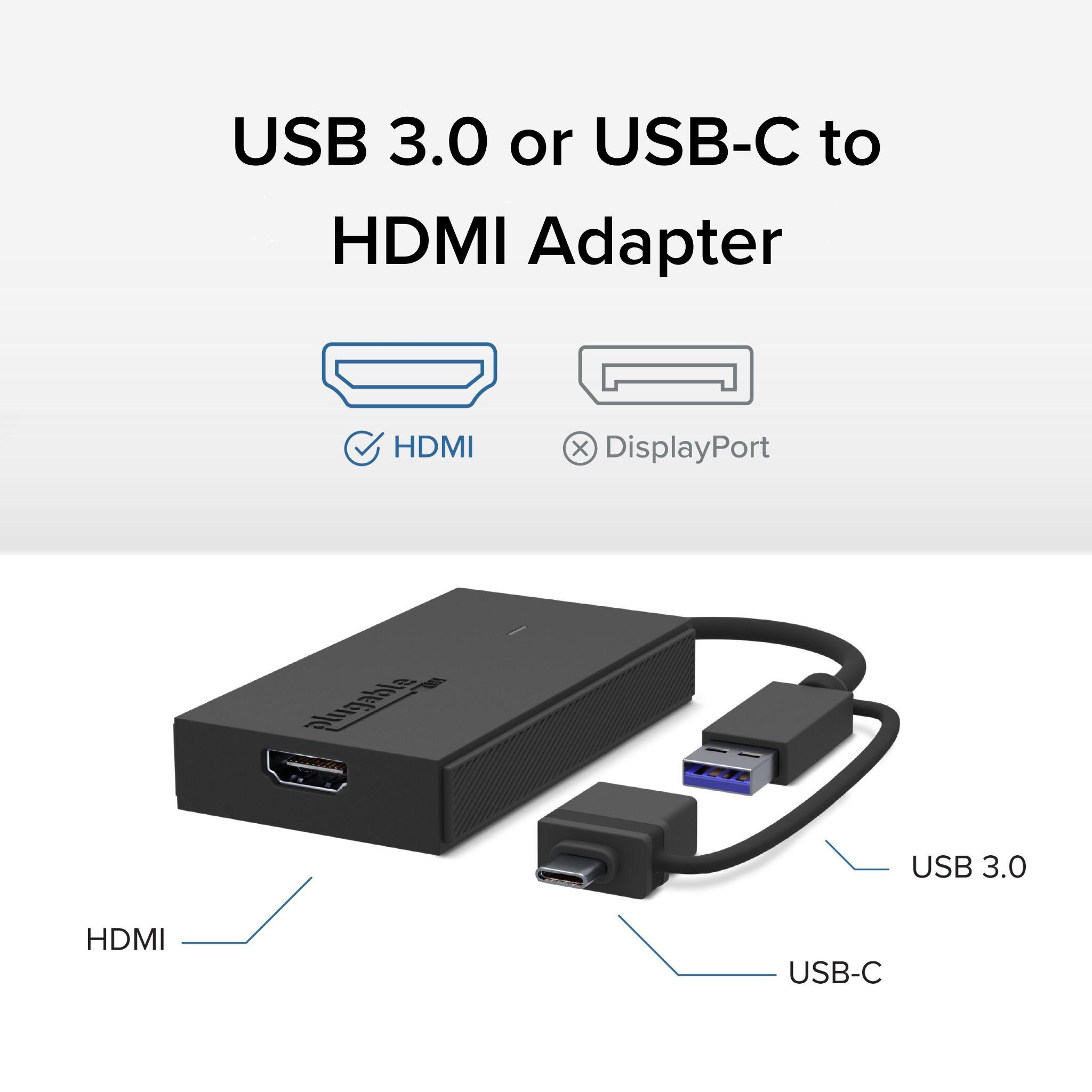Visiontek Usb To Displayport Adapter Hdmi To Usb C Cable Matters