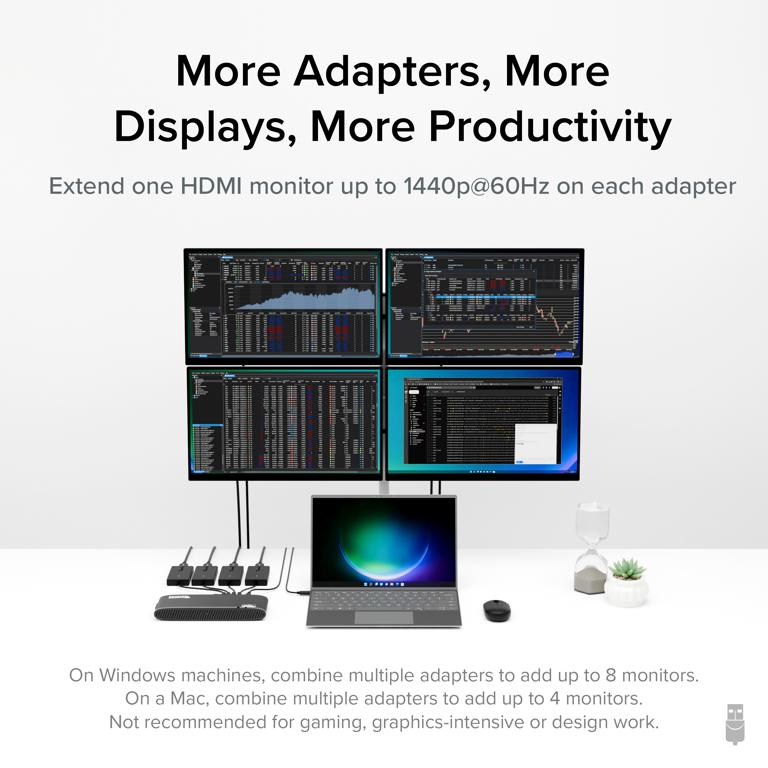 UGA-HDMI-S multiple displays