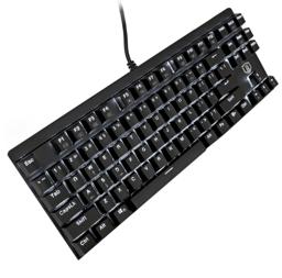 Thumbnail of tilted image of the 87-key Mechanical Keyboard with Blue Style Switches