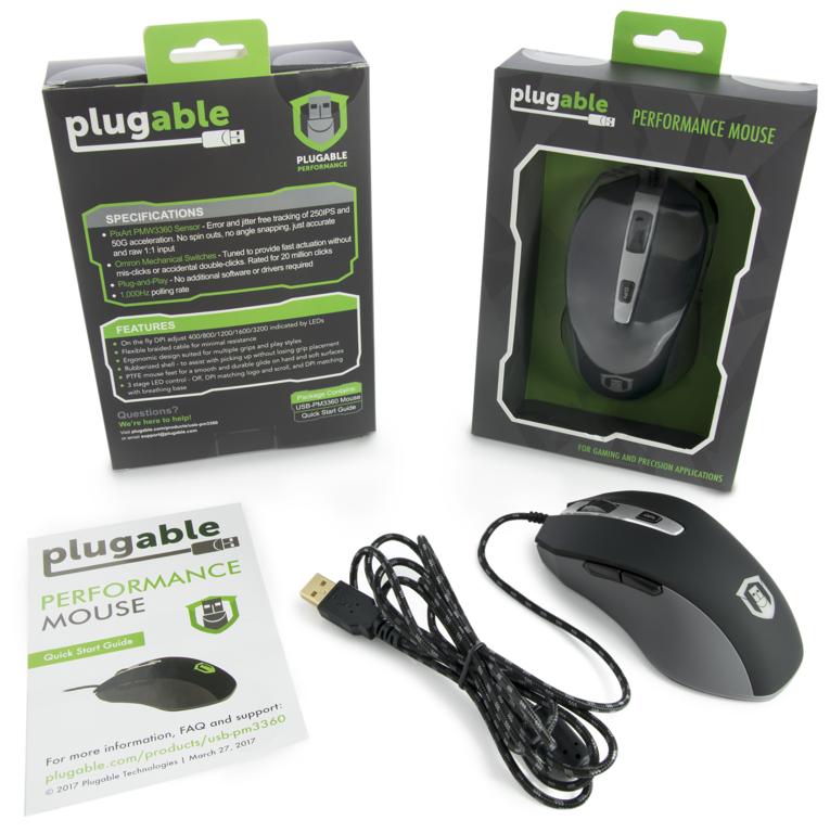 Packaging of the Gaming Mouse