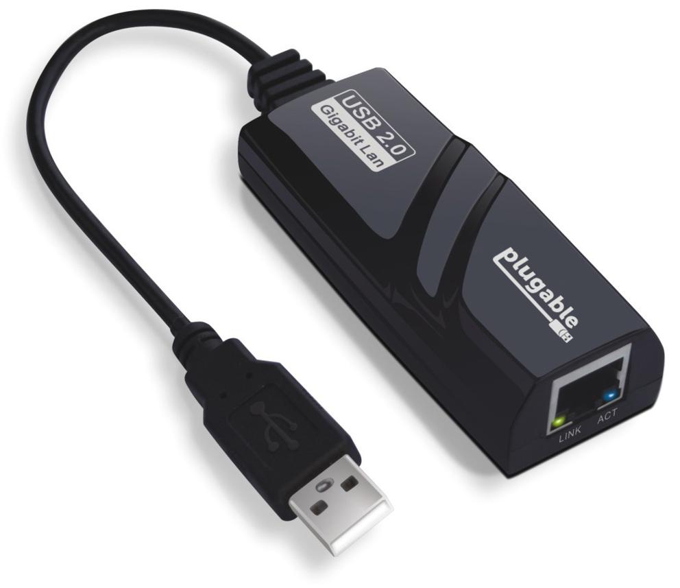 Detail image of the USB2-E1000 Ethernet adapter