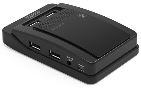 Plugable USB 2.0 7-Port Hub with 15W Power Adapter – Plugable Technologies