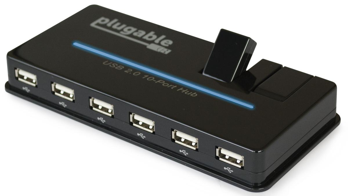Main image for the Plugable USB2-HUB10C2