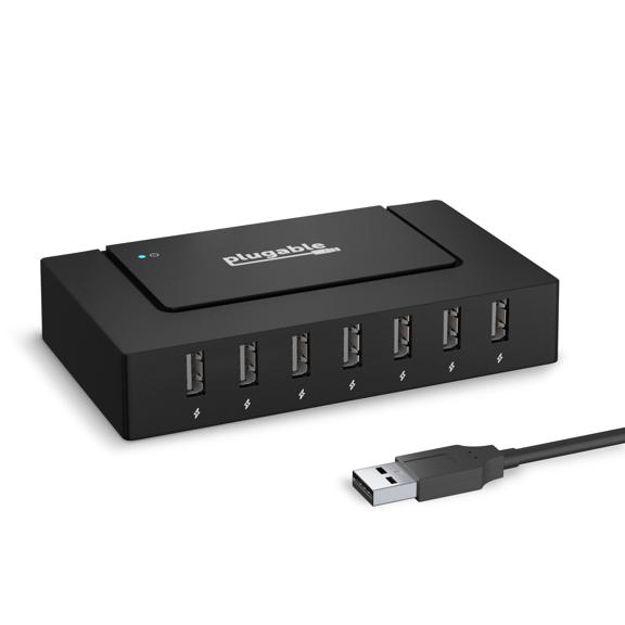 Plugable USB 3.0 and USB-C 7-Port Charging Hub – Plugable Technologies