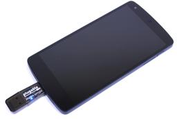Thumbnail of phone attachment for the USB 2.0 microSD card reader for phone laptop and tablet