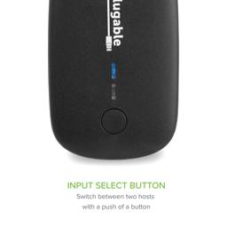 Thumbnail of Input Select Button switches between two hosts with a push of a button