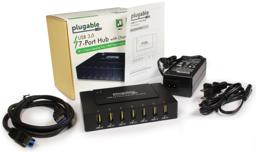 Thumbnail of Image of what's included, including the device,  power adapter and cable, USB cable, and a Quick Start Guide
